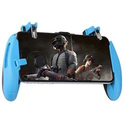 Mobile Game Controller, Mobile Gaming Trigger(4-in-1) for PUBG/Fortnite/Rules of Survival Gaming Grip and Gaming Joysticks for 4.5-6.5inch Android iOS Phone