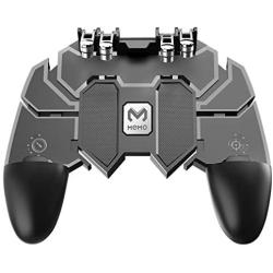 FVE black AK66 Mobile Game Controller Gaming Trigger Joystick Gamepad Console for PUBG L1R1 Phone Game Tools