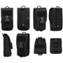 Selighting Tactical Molle Phone Pouch Outdoor Hunting Multifunctional Accessories Bag Small Sundries Bags Key Cell Phone Case (Black)