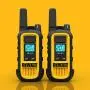 DEWALT DXFRS300 1 Watt Heavy Duty Walkie Talkies - Waterproof, Shock Resistant, Long Range & Rechargeable Two-Way Radio with VOX (2 Pack)