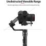 FeiyuTech AK2000 Gimbal 3-Axis Handheld Stabilizer for DSLR Cameras/Mirrorless Cameras,Fits Sony a9 a7III a7RIII Canon M50 EOS 6D Mark II EOS 200D II Panasonic GH4 GH5 Nikon Payload 2.8KG/6.17lb
