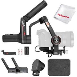 Zhiyun Weebill S 3-Axis Gimbal for Mirrorless and DSLR Cameras Like Sony A7M3, 300% Improved Motor Than Zhiyun Weebill Lab, Image Transmission Pro Package/W Servo Follow Focus & Image Transmitter