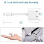 for iPhone Headphone Adapter to 3.5 mm Headphones Jack Adapter,for iPhone 11 Charger Cable Aux Adaptor for iPhone 7/7 Plus / 11 Pro Max/XR/XS Max/XS/X/8/8 Plus Adapter,Audio Splitter Dongle Adapter
