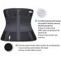 SHAPERX Women Waist Trainer Belt Waist Trimmer Slimming Belly Band Body Shaper Sports Girdles Workout Belt