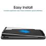 amFilm Glass Screen Protector for Samsung Galaxy S9 Plus, 3D Curved Tempered Glass, Dot Matrix with Easy Installation Tray, Case Friendly (Black)