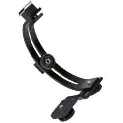 Cowboystudio Camera / Camcorder Action Stabilizing Handle with Accessory Shoe for Flash, Mic, or Video Light