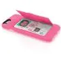 Incipio IPH-1185-PNK iPhone 6S Case, Incipit Stowaway [Kickstand][Credit Card] Wallet Cover fits Both Apple iPhone 6, iPhone 6S - Pink/Light Pink