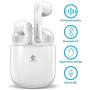 Canmixs True Wireless Earbuds,Gym Bluetooth Earphones for Running T12 TWS Wireless Earbuds Micro Earpiece with Charging Case Cordless in-Ear Stereo Headphones for iPhone Android