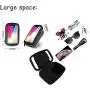 zwq Bicycle Phone Holder, Waterproof Cycle Cell Phone Mount, Handlebar Phone Bag with Touch Screen, Bicycle Storage Bag, Bicycle Bag Compatible for iPhone Samsung Smart Phone up to 6.5. (Black) zwq Bicycle Phone Holder, Waterproof Cycle Cell Phone Mount, Handlebar Phone Bag with Touch Screen, Bicycle Storage Bag, Bicycle Bag Compatible for iPhone Samsung Smart Phone up to 6.5. (Black)