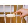 Carlson Pet Products Lil Tuffy Expandable Gate with Small Pet Door