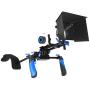 Morros DSLR Rig Movie Kit Shoulder Mount Rig with Follow Focus and Matte Box for All DSLR Cameras and Video Camcorders