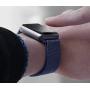 GBPOOT Compatible for Apple Watch Band 38mm 40mm 42mm 44mm, Wristband Loop Replacement Band for Iwatch Series 4,Series 3,Series 2,Series 1,Midnight Blue,38/40mm
