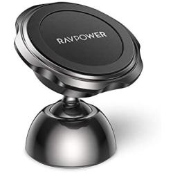 Magnetic Phone Mount for Car Dashboard, RAVPower Magnetic Phone Car Mount S10, Compatible with iPhone 11 Pro XS Max XR X 8 7 Plus Galaxy S20 S9, Note 10, LG G8 Thinq, Pixel 3 XL