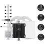Cell Phone Signal Booster for Home and Office Use - Band 2/5 Cellular Repeater Kit Boosts Verizon, AT&T, T-mobile GSM 3G Voice, Call and Text Up to 4,500 Sq Ft. Support Multi Devices. (850/1900MHz) Cell Phone Signal Booster for Home and Office Use - Band 2/5 Cellular Repeater Kit Boosts Verizon, AT&T, T-mobile GSM 3G Voice, Call and Text Up to 4,500 Sq Ft. Support Multi Devices. (850/1900MHz)