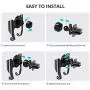 VICSEED Easy Car Phone Mount, Upgraded Air Vent Phone Holder for Car, Handsfree Cell Phone Car Mount Fit for iPhone SE 9 11 Pro Max XR Xs Max Xs X 8 7 6 Plus, Samsung Note 10 S20 S10 S9 LG Google Etc. VICSEED Easy Car Phone Mount, Upgraded Air Vent Phone Holder for Car, Handsfree Cell Phone Car Mount Fit for iPhone SE 9 11 Pro Max XR Xs Max Xs X 8 7 6 Plus, Samsung Note 10 S20 S10 S9 LG Google Etc.