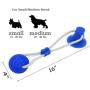 ANTIFUR Suction Cup Dog Toy, Pet Rubber Ball Toy with Suction Cup - Dog Chew Bite Rope Toy - Dog Interactive Chewing Biting Toys - Dental Care Teeth Cleaning Tools for Dogs Puppy Cats