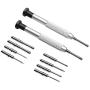 ETopLike Screwdrivers Kit Repair Tool for Eyeglass/Glasses/Watch/Cellphone/Clock (12PCS, Travel Pocket)