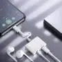 Dual Headphone Adapter Dongle Charger Jack AUX Audio 3.5 mm for iPhone 7/7Plus/8/8Plus/X/XS/XR/XS Max/ 11/11 Pro/11 Pro Max Accessory Compatible All iOS Systems Dual Headphone Adapter Dongle Charger Jack AUX Audio 3.5 mm for iPhone 7/7Plus/8/8Plus/X/XS/XR/XS Max/ 11/11 Pro/11 Pro Max Accessory Compatible All iOS Systems