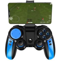 Mobile Game Controller, Wireless Gaming Controller Gamepad for Android iOS for Samsung Huawei iPhone with Retractable Bracket Support 4-6 inch Mobile Phones