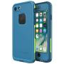 Lifeproof FRē Series Waterproof Case for Iphone 8 & 7 - Retail Packaging - Banzai (Cowabunga/Wave Crash/Longboard)