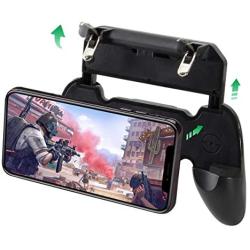 Mobile Game Controller for PUBG, COCASES Phone Trigger Key Gaming Grip Joysticks Gamepad Compatible 4.5-6.5 Smartphone