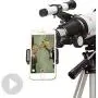 Gskyer Telescope, 70mm Aperture 400mm AZ Mount Astronomical Refracting Telescope for Kids Beginners - Travel Telescope with Carry Bag, Phone Adapter and Wireless Remote Gskyer Telescope, 70mm Aperture 400mm AZ Mount Astronomical Refracting Telescope for Kids Beginners - Travel Telescope with Carry Bag, Phone Adapter and Wireless Remote