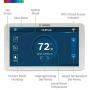 Bosch BCC100 Connected Control Smart Phone Wi-Fi Thermostat - Works with Alexa - Touch Screen