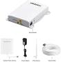 Signal Booster AT&T T-Mobile Cell Phone Signal Booster Amplifier 4G LTE Indoor obdator FDD Band 12/17 Cellular Signal Repeater 65dB Mobile Phone Signal Booster for Home and Office