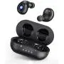 Wireless Earbuds, iTeknic TWS Bluetooth 5.0 Wireless Earbuds IPX8 Waterproof Sport Wireless Earphones with Microphone, Wireless Charging Case, USB-C Quick Charge, Touch Controls for iPhone Android Wireless Earbuds, iTeknic TWS Bluetooth 5.0 Wireless Earbuds IPX8 Waterproof Sport Wireless Earphones with Microphone, Wireless Charging Case, USB-C Quick Charge, Touch Controls for iPhone Android
