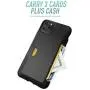 Smartish iPhone 11 Pro Max Wallet Case - Wallet Slayer Vol. 1 [Slim + Protective] Credit Card Holder (Silk) - Black Tie Affair