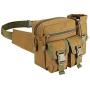 Lemon Park Tactical Waist Bag Military Fanny Pack,Waterproof Utility Belt with Water Bottle Holder,Suitable for Hiking&Mountaineering&Camping&Riding&Fishing&Shooting