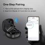 True Wireless Earbuds, Elecder D17 Running Sport Bluetooth Headphones with Mic Waterproof IPX7 Bass Earphones Headset with Charging Case, for Gym Workout