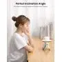 UGREEN Cell Phone Stand Holder Mobile Phone Dock Compatible for iPhone 11 Pro Max SE XS XR 8 Plus 6 7 5, Samsung Galaxy S20 S10 S9 S8 S7 S6 Android Smartphone Holder Desk Adjustable Foldable (White)