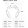 Neck Massager with Remote Control, Pulse Heated, 3 Modes, 15 Intensity Level, USB Charging (White)