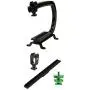 Cam Caddie Scorpion EX Video Camera Stabilizing Handle Kit with Included Smartphone and GoPro Compatible Mounts - Starter Bundle - Black (0CC-0100-KT1) Cam Caddie Scorpion EX Video Camera Stabilizing Handle Kit with Included Smartphone and GoPro Compatible Mounts - Starter Bundle - Black (0CC-0100-KT1)