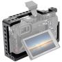 NICEYRIG A6100 A6300 A6400 A6000 Camera Cage with 1/4 Thread and Cold Shoe - 083