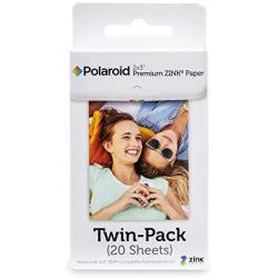 Zink Polaroid 2x3ʺ Premium Zink Zero Photo Paper 20-Pack - Compatible with Polaroid Snap/SnapTouch Instant Print Digital Cameras & Polaroid Zip Mobile Photo Printer