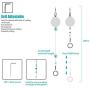 KIWI design 6 Packs Retracable VR Cable Management | Ceiling Suspension System Compitable with Vive/Vive Pro Virtual Reality/Oculus Rift/Playstation VR/Microsoft MR VR Accessories (White) KIWI design 6 Packs Retracable VR Cable Management | Ceiling Suspension System Compitable with Vive/Vive Pro Virtual Reality/Oculus Rift/Playstation VR/Microsoft MR VR Accessories (White)