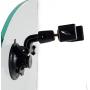 Livestream Gear - Glass Suction Mount for Phone, Perfect for Live Stream, FB Live, Youtubers, or Photos. Great for Glass or Mirror. Use for WOD; Fitness Streams at Home, or Gym. (Large Phone Holder)