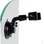 Livestream Gear - Glass Suction Mount for Phone, Perfect for Live Stream, FB Live, Youtubers, or Photos. Great for Glass or Mirror. Use for WOD; Fitness Streams at Home, or Gym. (Large Phone Holder)