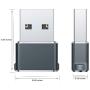 USB C Female to USB Male Adapter (2 Pack),Type C to USB A Charger Cable Adapter for iPhone 11 Pro Max,Airpods iPad 2018,Samsung Galaxy Note 10 S20 Plus 20 S20+ 20+ Ultra,Google Pixel 4 4a 3 3A 2 XL