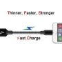 DNLM iPhone Charger, MFi Certified Charging Cable, USB Nylon Braided Syncing 5Pack 3FT 3FT 6FT 6FT 10FT Lightning Cable Compatible iPhone 11 Pro Max SE 8 8 Plus 7 7 Plus 6s 6s Plus (Black&White)