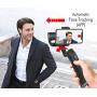 Vidpro SB-30 Motorized 3-Axis Smartphone Handheld Gimbal Stabilizer for Smooth Video Capture 360 Degrees Pan Tilt and Roll. App with Face Tracking, Panorama and Time Lapse Modes