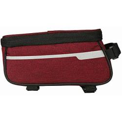 QIANMA Bicycle Bag Sfit Bicycle Front Tube Bag Women Cycling Accessories Waterproof Bike Bags Front Cell Mobile Phone Case 6inch Holder Bicycle