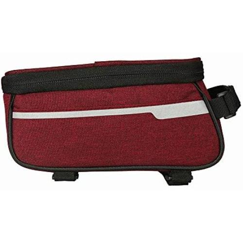 QIANMA Bicycle Bag Sfit Bicycle Front Tube Bag Women Cycling Accessories Waterproof Bike Bags Front Cell Mobile Phone Case 6inch Holder Bicycle