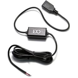 EDO Tech Ultra Compact USB Direct Hardwire Adapter Kit for Apple iPhone 7 6 6plus 5 5S 5C 4 3G 3 HTC One Nokia Lumia Google Nexus Sony Xperia LG Optimus Smartphone Phone GPS SiriusXM Radio Dash Cam