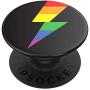 PopSockets Swappable Expanding Stand and Grip for Smartphones and Tablets - Rainbow Thunder Gloss
