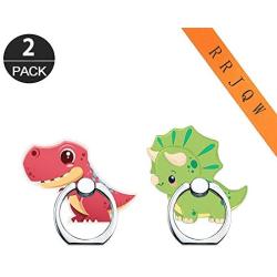 Phone Ring Holder Stand,Phone Ring Stand Holder 360 Rotation Finger Ring Grip Stand for Cellphones,Smartphones and Tablets (2 Pack Dinosaur Phone Ring Stand)