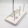 HONEYSEW Embroidery Thread Spool Holder Stand Sewing Machine Accessories Three Spool Thread Stand White Blue Pink Three Color for Choose (White)