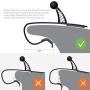 Cellet Universal Dashboard Phone Mount Smartphone Holder Clip w/ 360 Degree Rotation Compatible to Apple iPhone 11 Pro Max XS MAX XR X 8 8 Plus 7 Samsung Note 10 9 8 5 Galaxy S20 S20+ S20 5G S9 S8